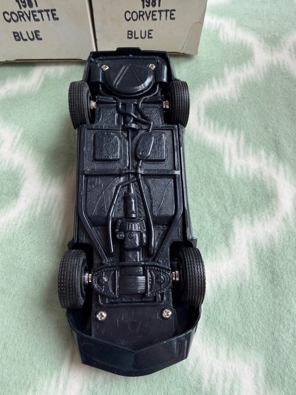 Vintage 1981 Corvette Original GM Promotional Model - Blue NEW in box - Picture 3 of 8